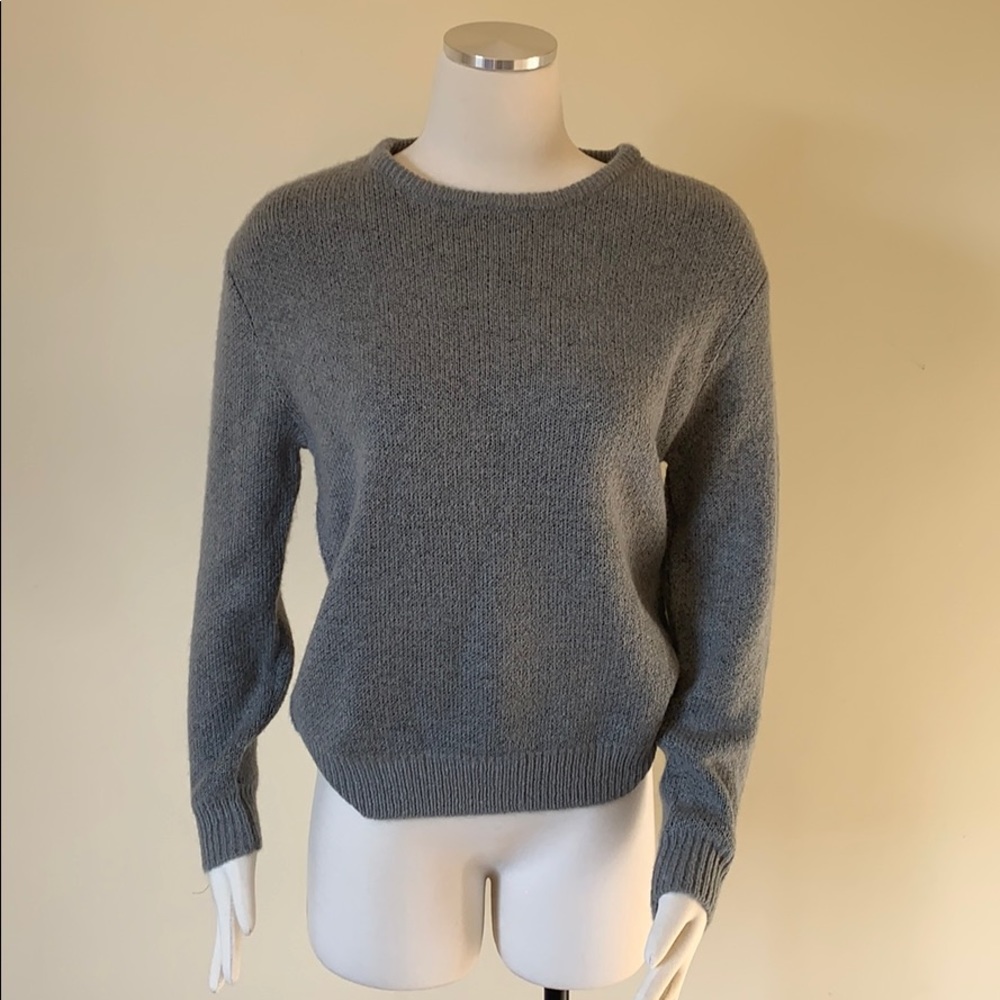 Amuse Society Sweater with Palm trees